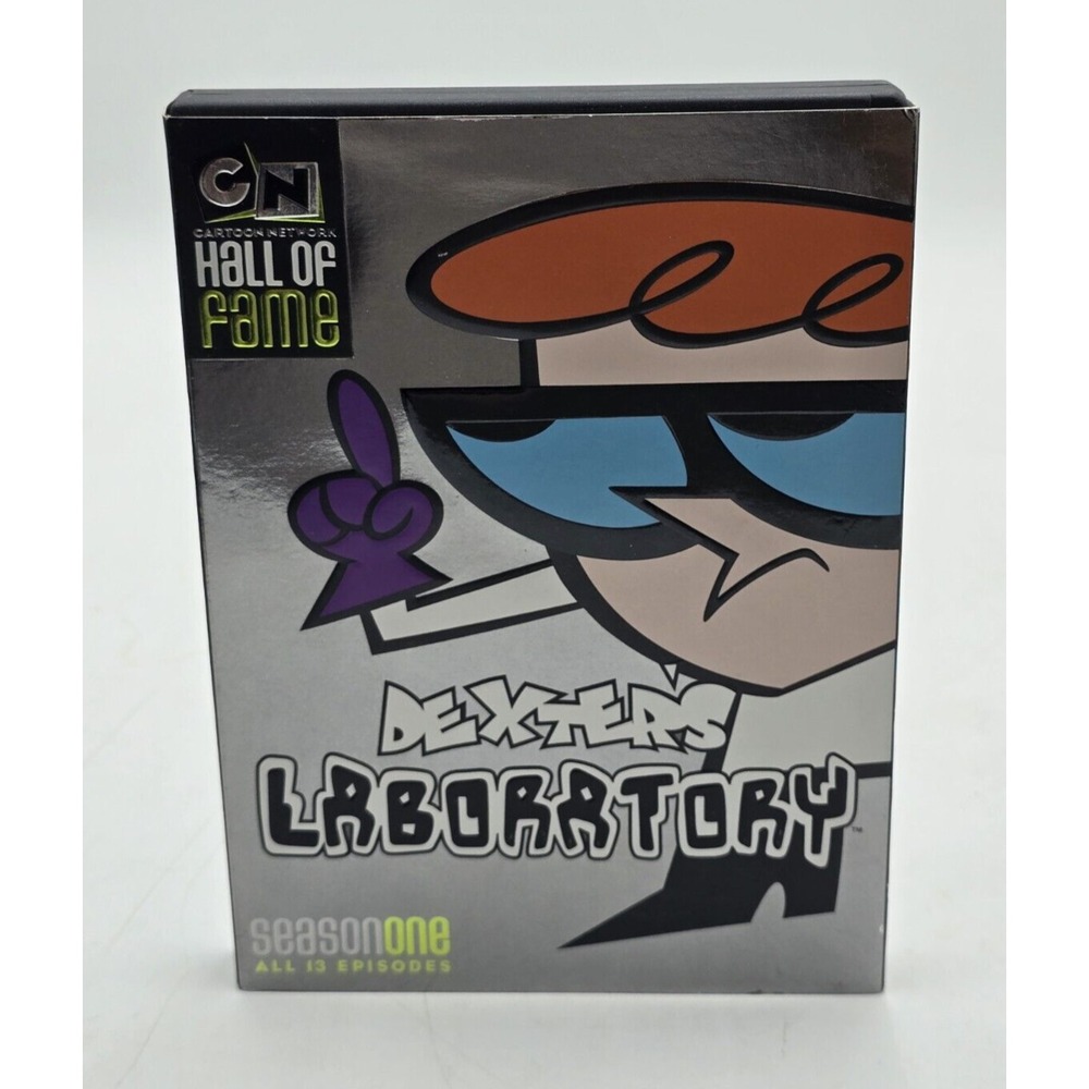 Dexter's‎ Laboratory Season 1 DVD Cartoon Network Tested & Working Complete